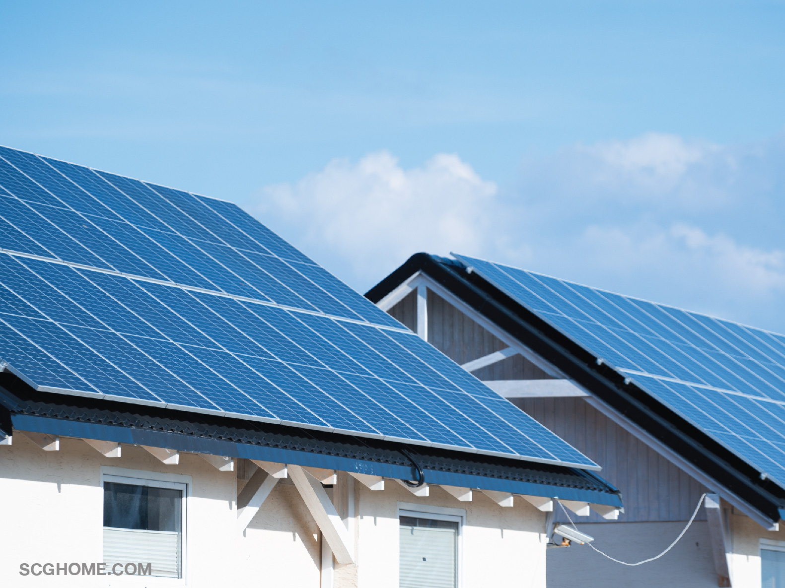ติดตั้งแผงโซลาร์เซลล์บนหลังคา