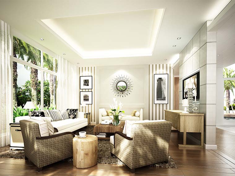 งานออกแบบภายใน : Perspective Interior