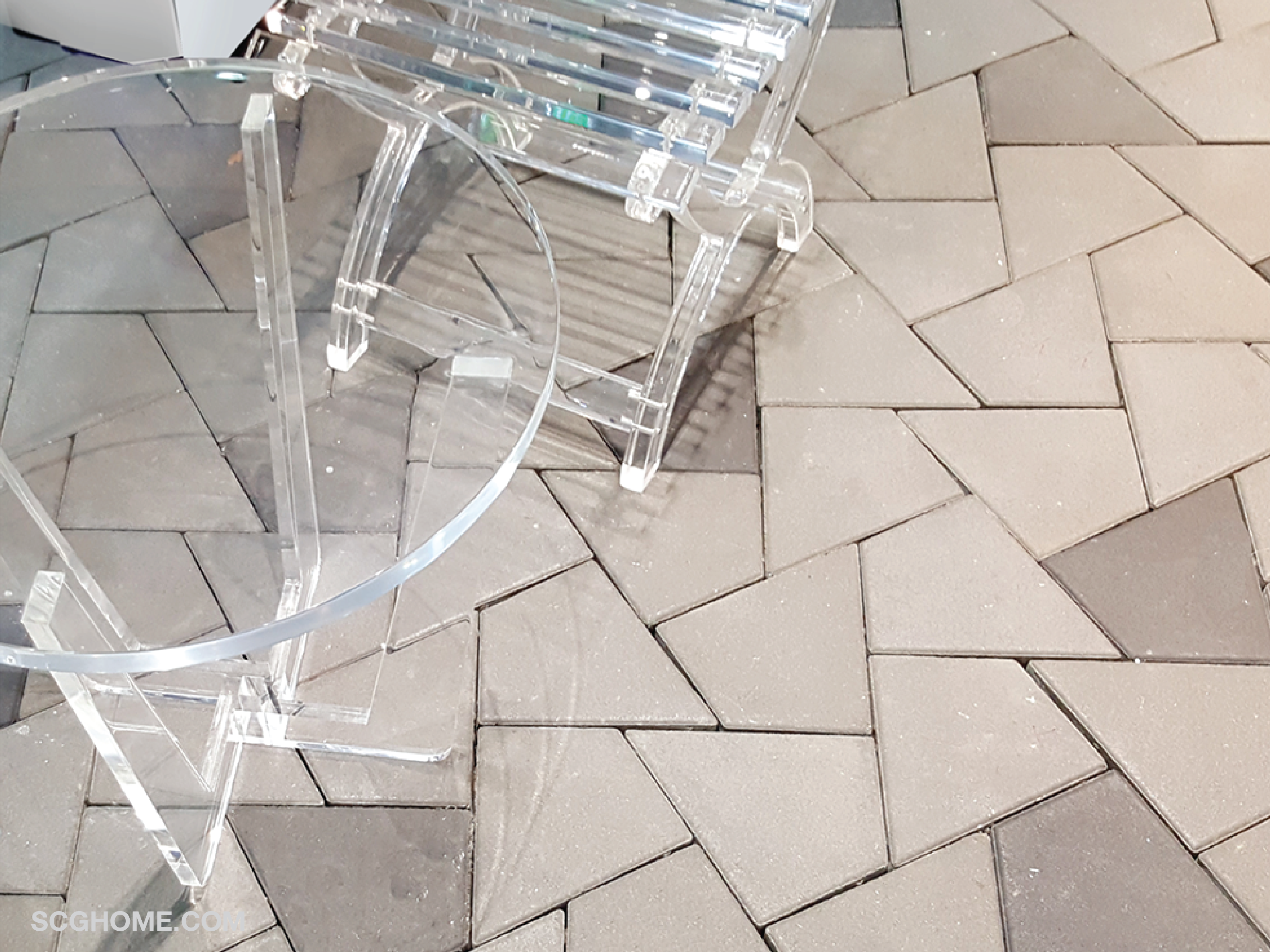 บล็อกปูพื้น แผ่นปูทางเดิน อิฐตัวหนอน พื้นหน้าบ้าน พื้นทางเดิน พื้นภายนอก บล็อกปูพื้นscg RHOM BLOCK รอห์ม บล็อก