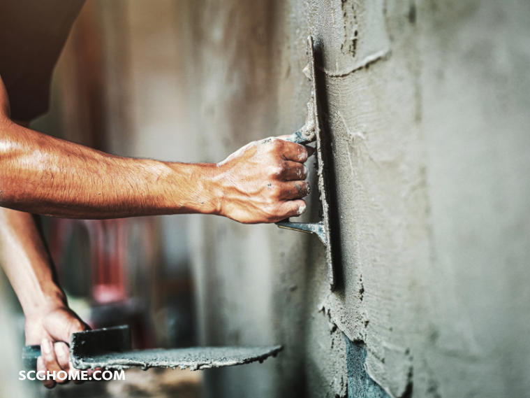 การใช้ปูนซีเมนต์เทา