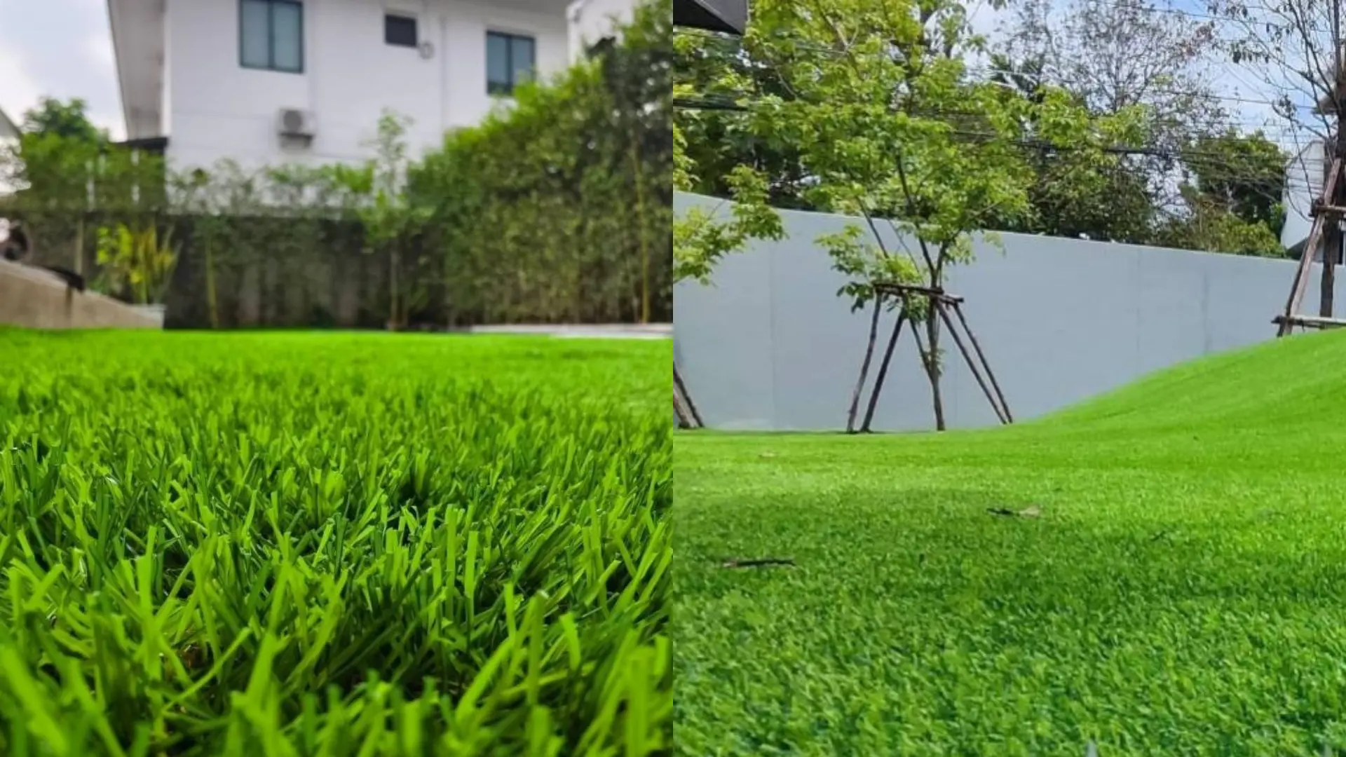 หญ้าเทียมพร้อมบริการติดตั้ง
