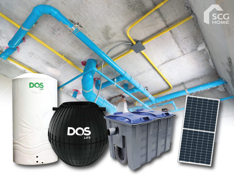 งานระบบไฟฟ้า ประปา ระบบโซลาร์เซลล์