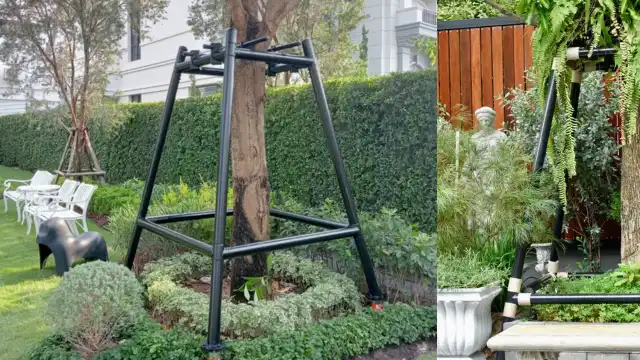 ค้ำยันต้นไม้แบบเหล็ก