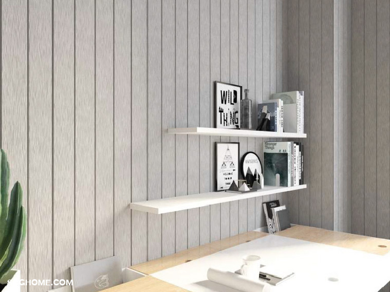 ผนังสมาร์ทบอร์ด เอสซีจี รุ่นรัสติค ลายเสี้ยนไม้ชัดลึก