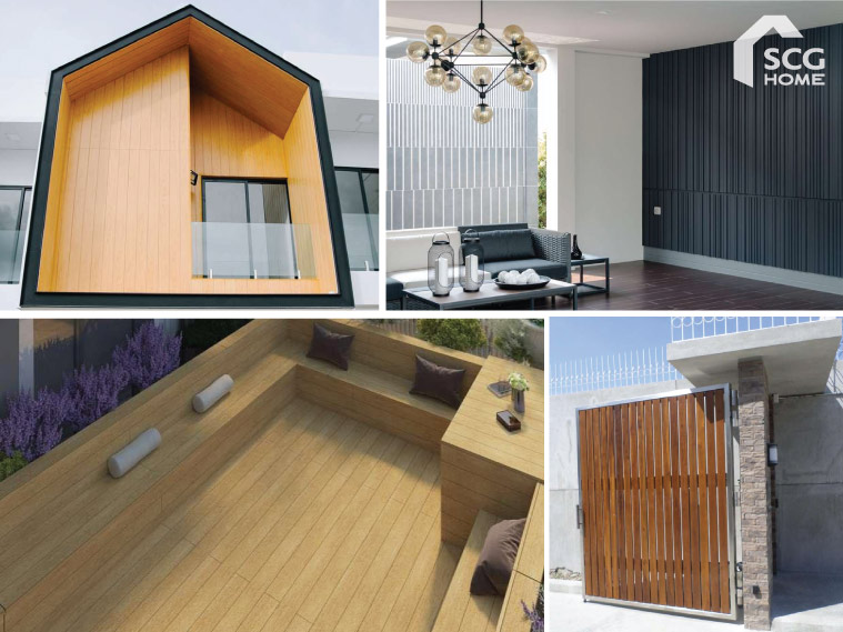 แต่งบ้านสวยฟีลไม้ จบครบทุกมุม ด้วยไม้เทียม SCG