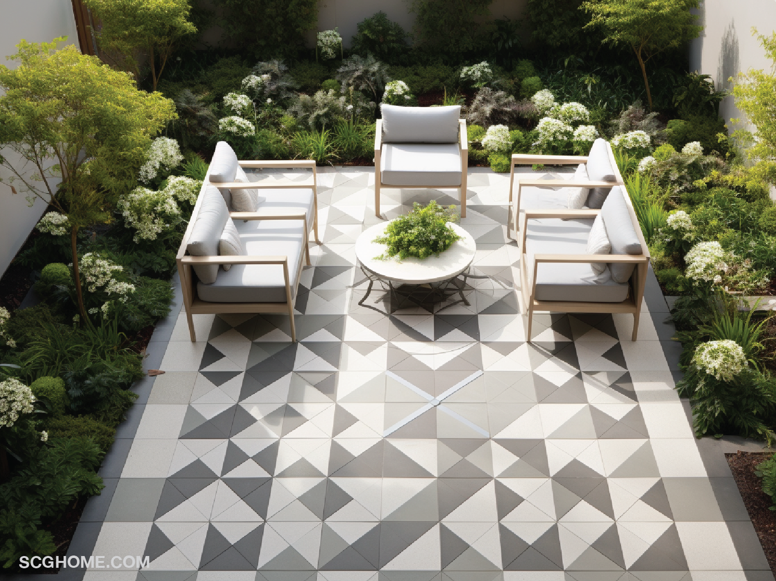 บล็อกปูพื้น บล็อกตัวหนอน ตัวหนอนปูพื้น บล็อกคอนกรีต อิฐปูพื้น จัดสวน