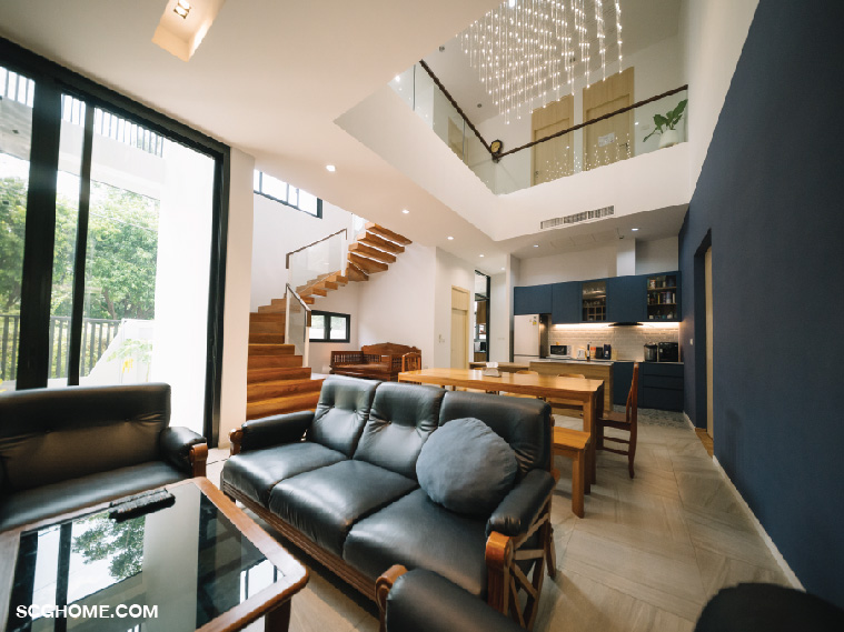 ดีไซน์โถงสูงหรือ Double Space