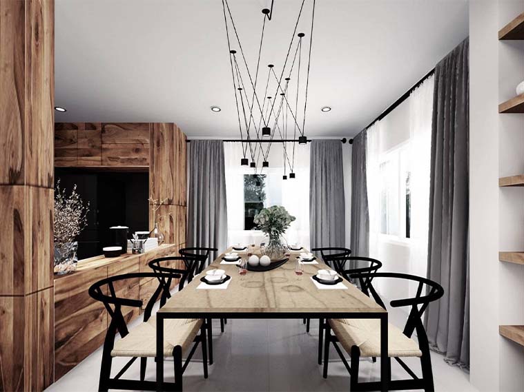 งานออกแบบภายใน : Modern Loft (Ginza home)