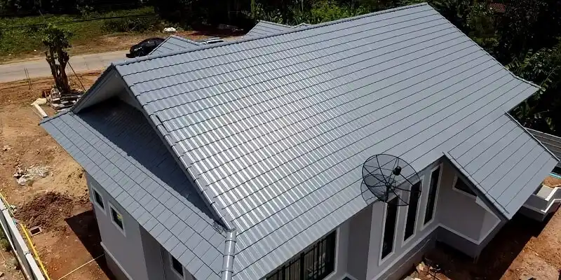 บริการติดตั้งเฉพาะโครงหลังคาหรือกระเบื้องหลังคาบ้านใหม่-Pre-fabrication-Roof-TRUSS-Roof-Installation-