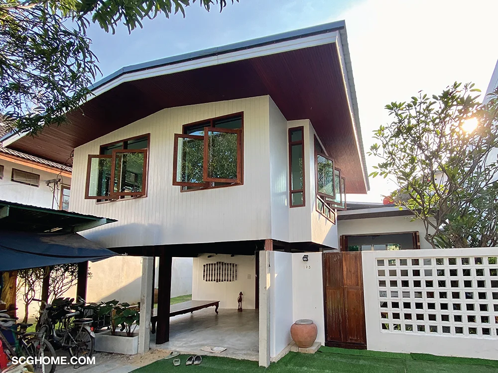 บ้านที่ปรับปรุงแล้วเสร็จ