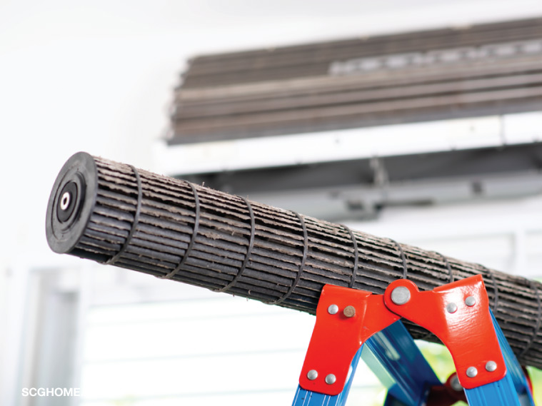 ล้างแอร์บ้าน Q Chang ช่างล้างแอร์ scg พัดลมโพรงกระรอก ล้างแอร์ คิวช่าง