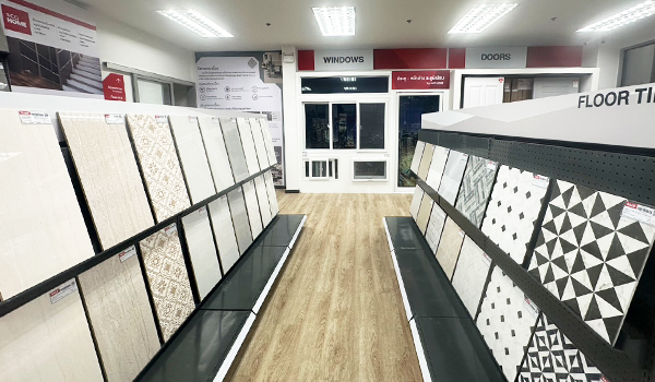 โซนกระเบื้อง พื้น ผนัง