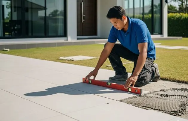 บริการปูกระเบื้องเซรามิค