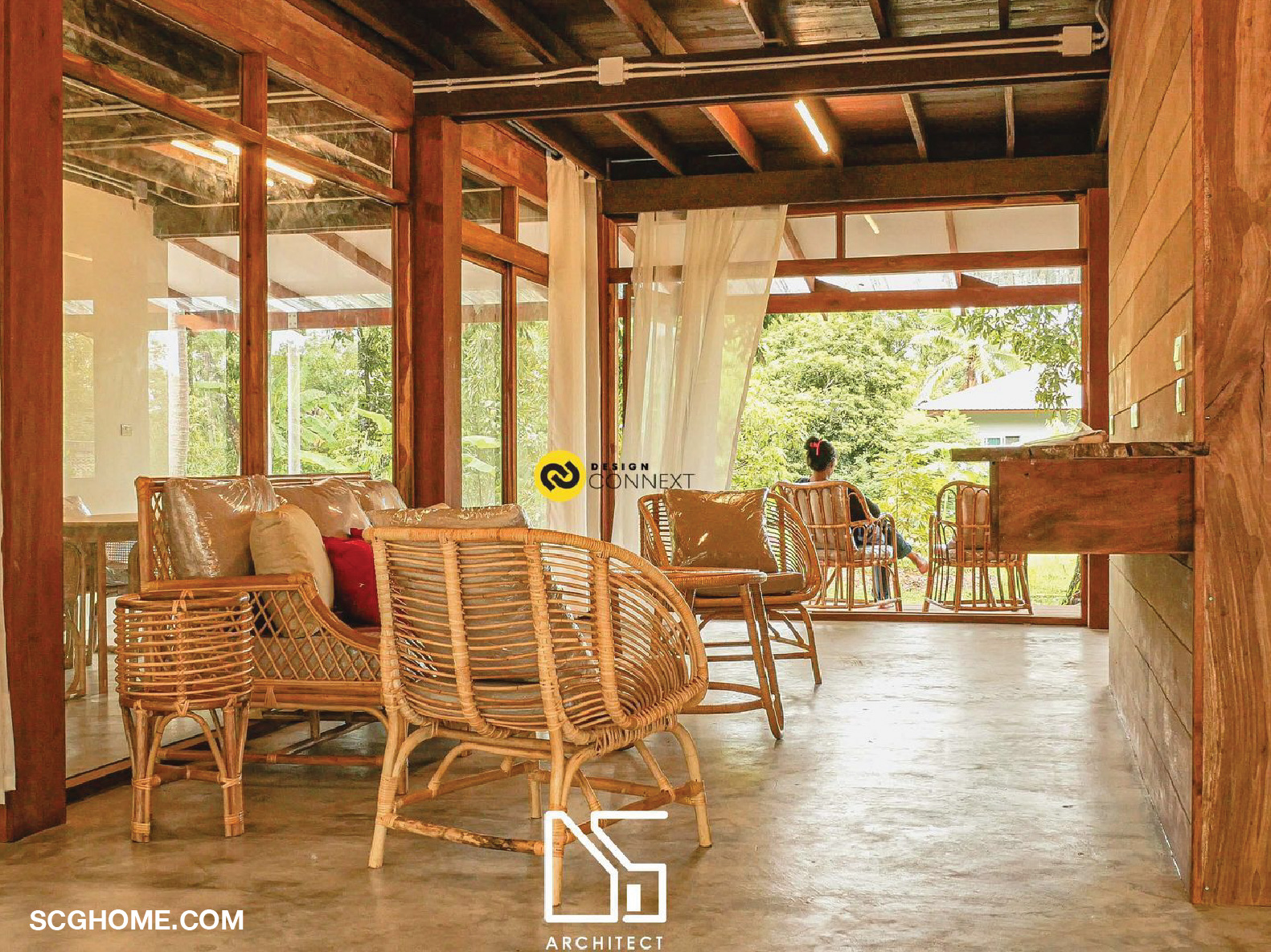 เปลี่ยนใช้ประตูและผนังกระจก