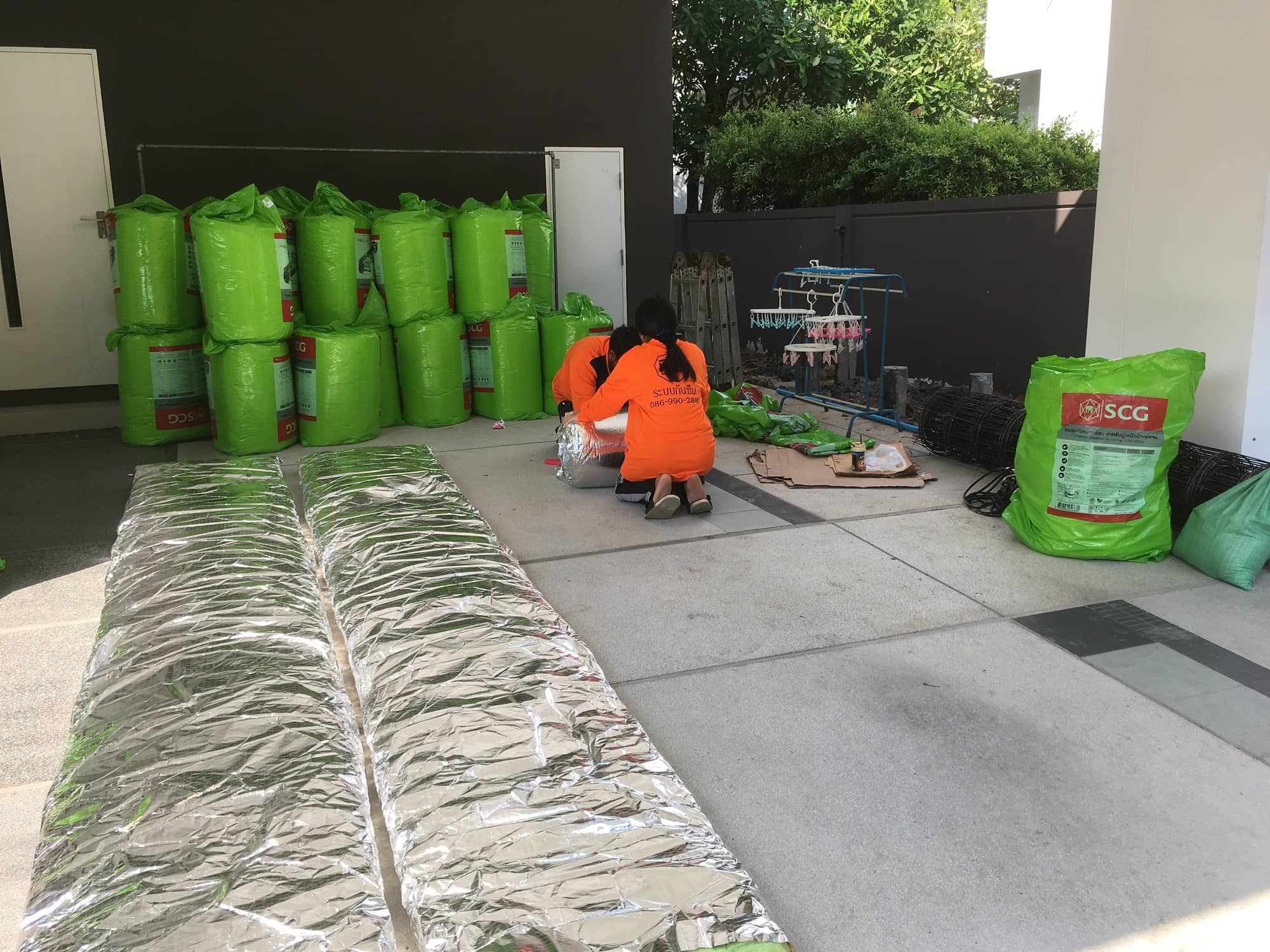 บริการติดตั้งฉนวนกันความร้อน