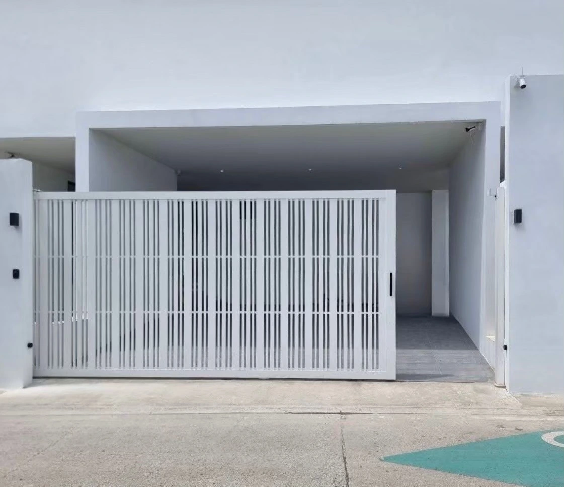 บริการติดตั้ง-ประตูรั้วอลูมิเนียม-Hausen