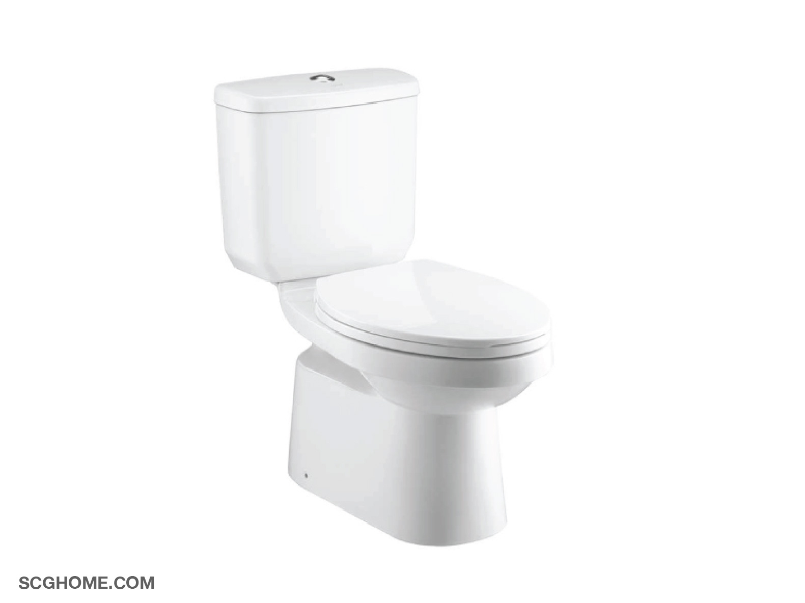 สุขภัณฑ์ระบบ Wash Down ที่ปุ่มกดอยู่ด้านบน (2 ปุ่มกด)