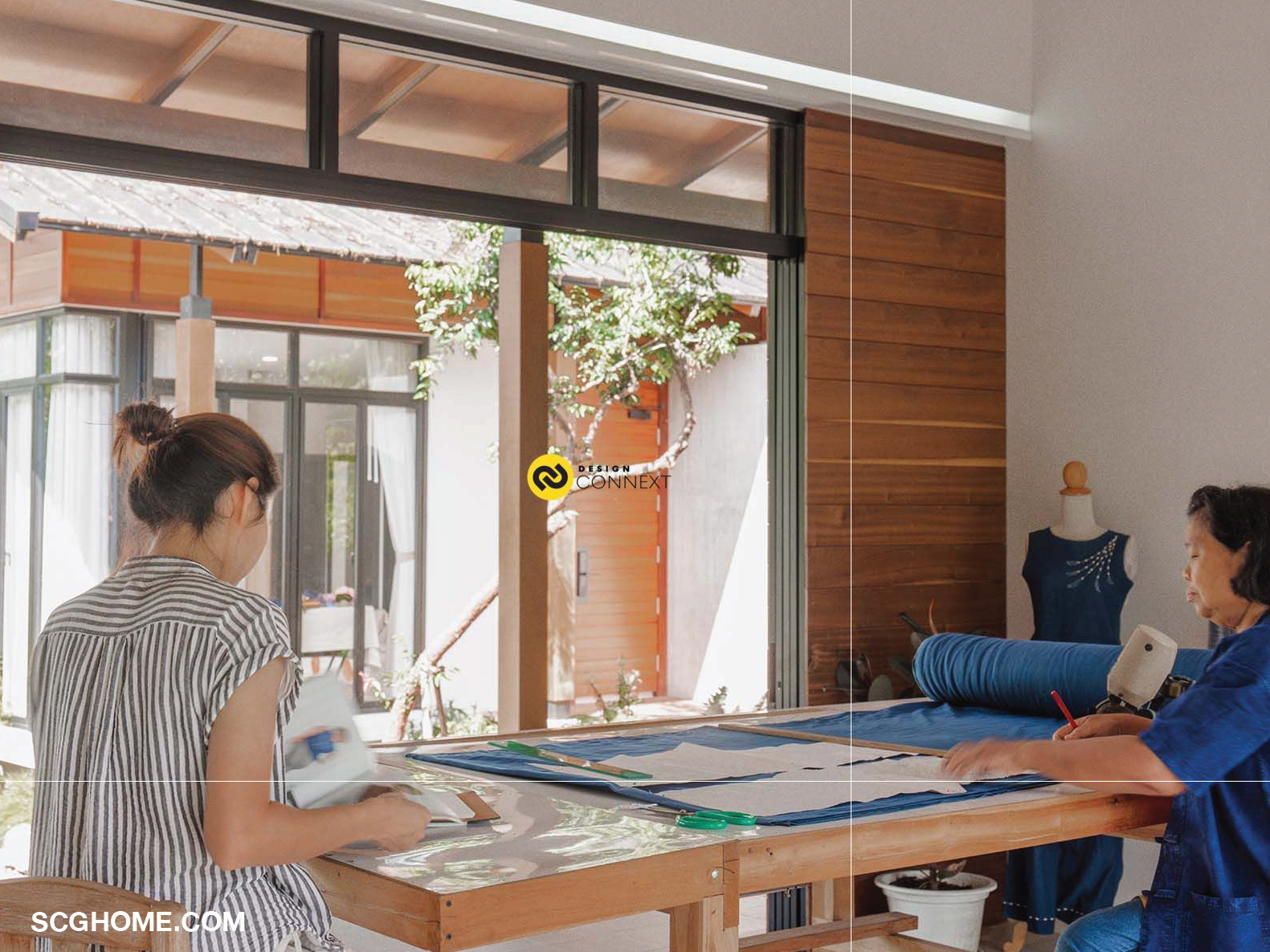 พื้นที่อเนกประสงค์ที่เจ้าของบ้านมักใช้ทำงานเป็นหลัก