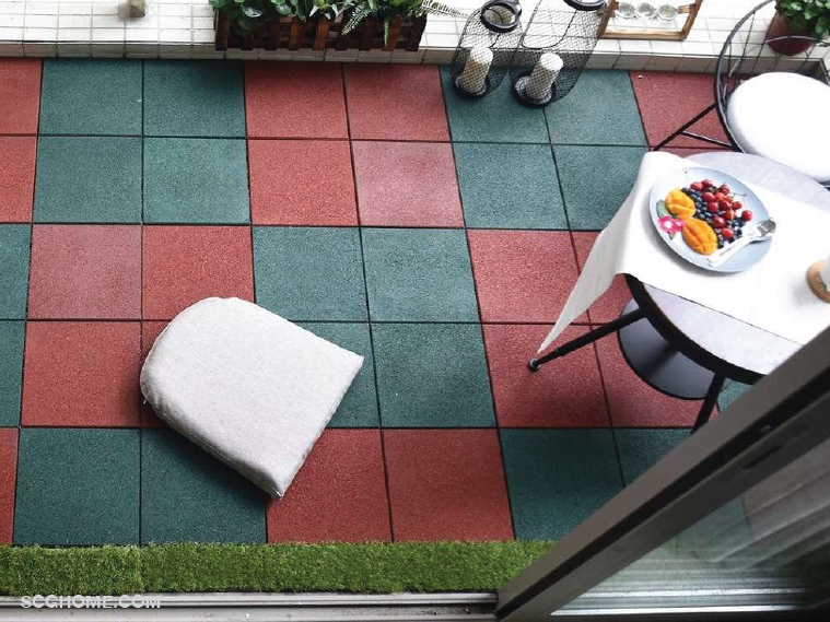 SCGHome-จัดสวน ไอเดียจัดสวน แผ่นปูพื้น แผ่นยางปูพื้น MOOLAR