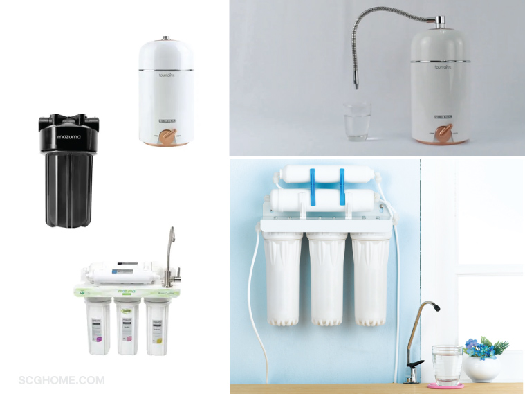 ต่อเติมครัว ต่อเติมครัวหลังบ้าน เครื่องกรองน้ำ เครื่องกรองน้ำในครัว