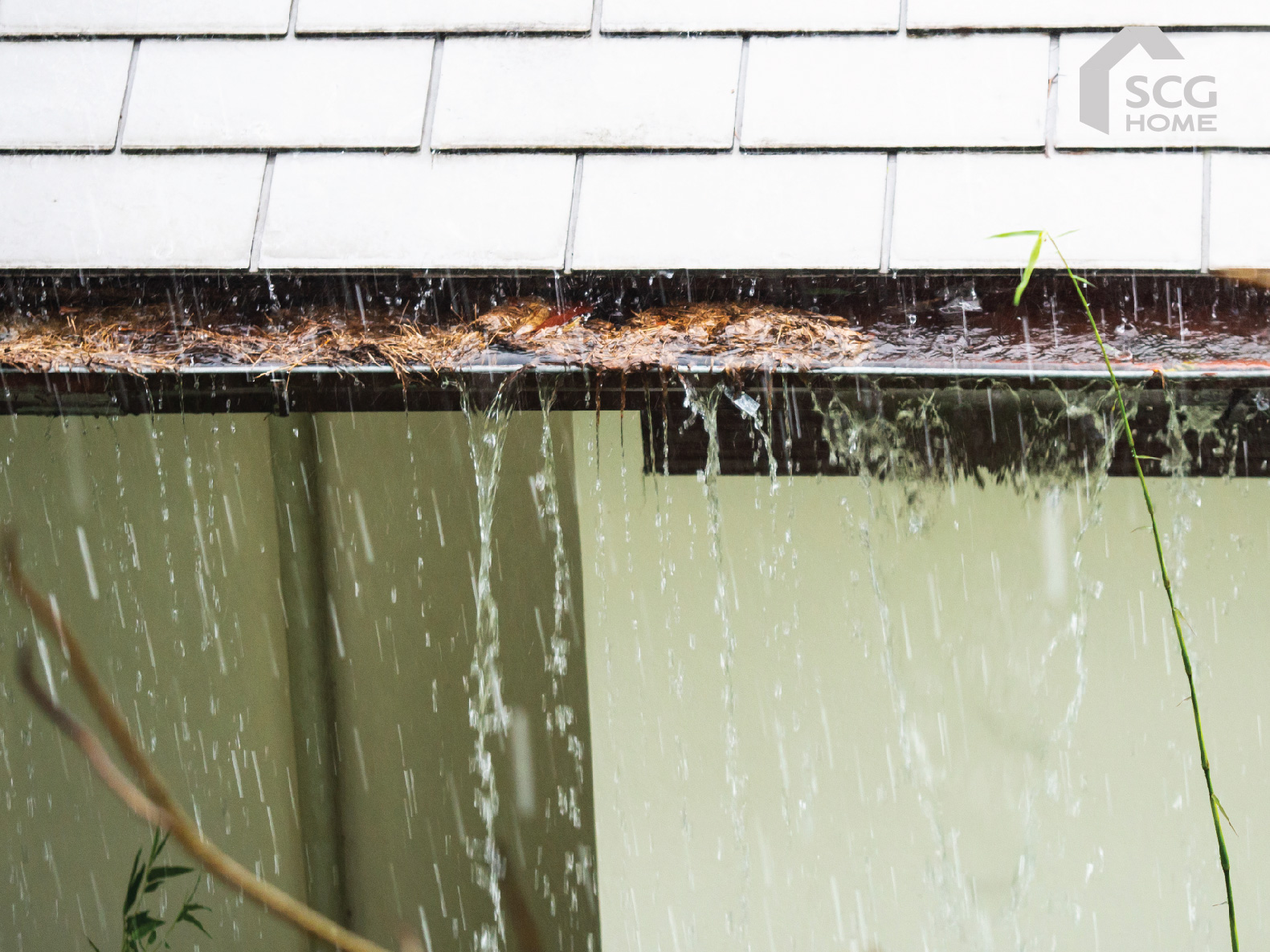 ปัญหาเรื่องบ้านหน้าฝนพบบ่อย