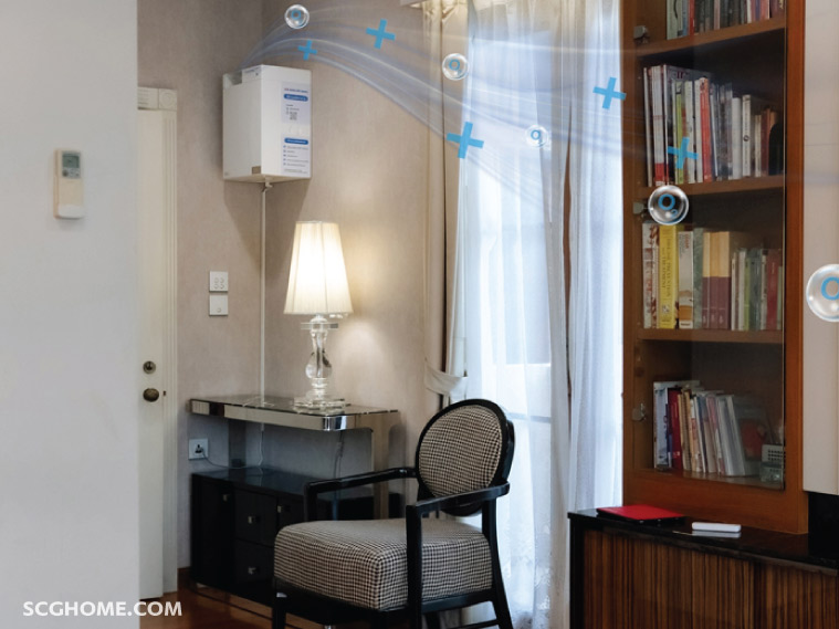 Singleimage แก้ปัญหา ฝุ่น PM เครื่องเติมอากาศดี บ้านคุณวิทวัส