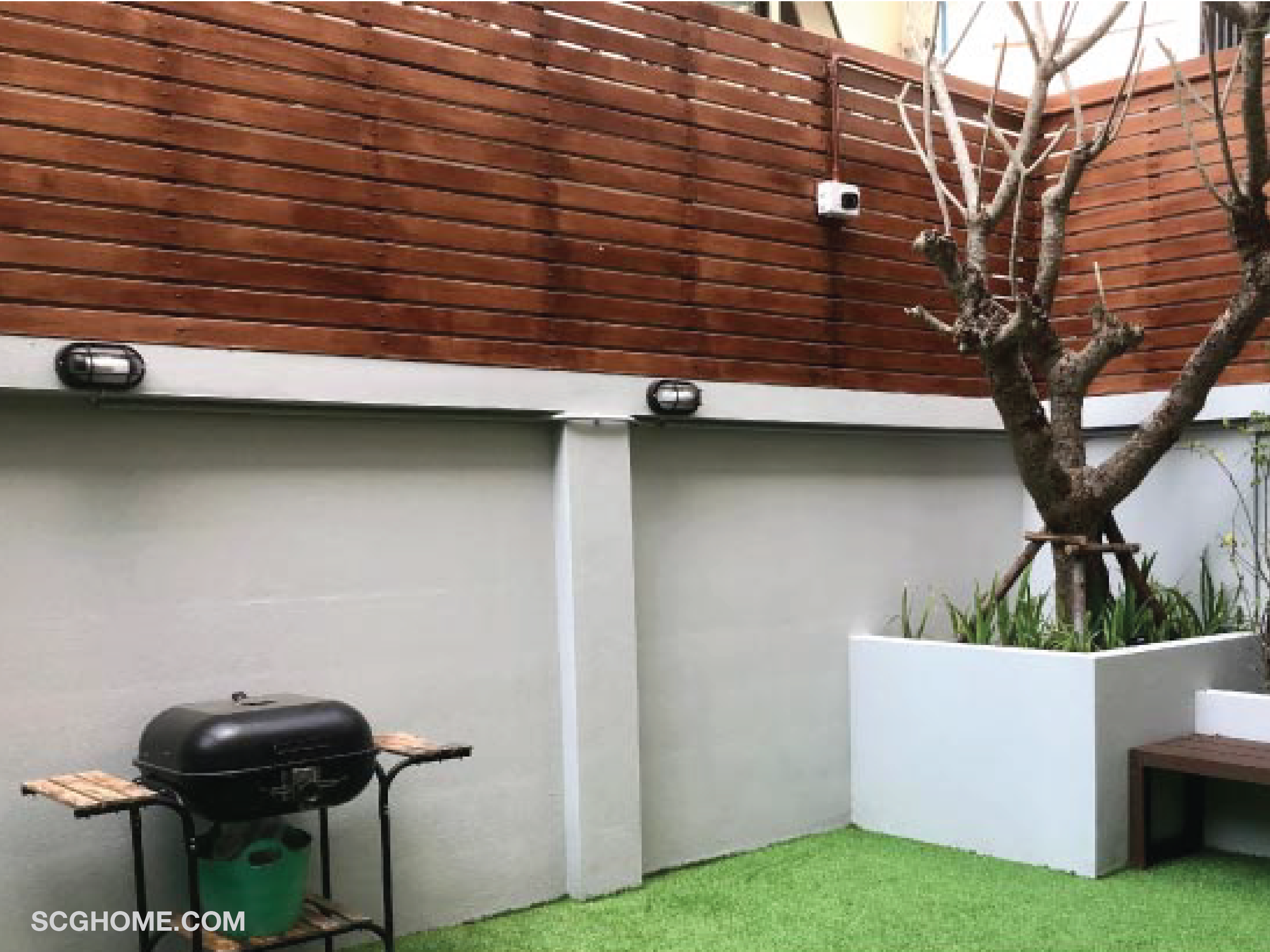 SCGHome รั้วระแนง รั้วระแนงบังตา รั้วระแนงแนวนอน