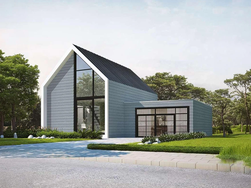Modern Barn Serenity: เรียบง่าย แต่มีมิติ
