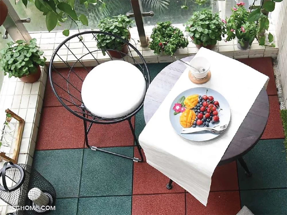 SCGHome-จัดสวน ไอเดียจัดสวน แผ่นยางปูพื้น MOOLAR
