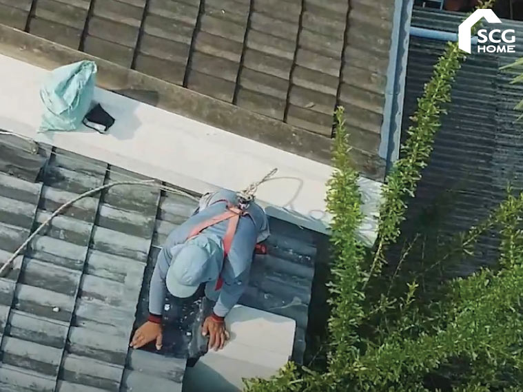 รีวิว: ซ่อมหลังคารั่วกับ SCG ผ่านไป 3 ปี ไม่มีรั่ว