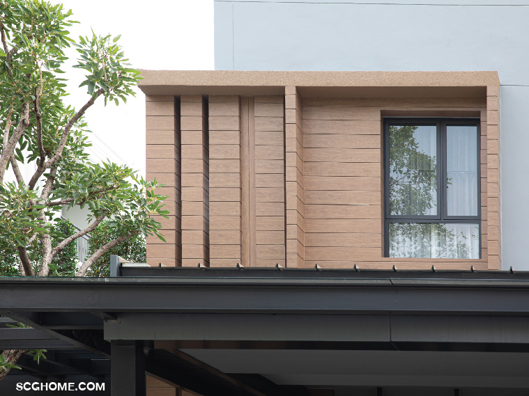 ผนังตกแต่ง เอสซีจี รุ่น วูด-ดี สีสัก