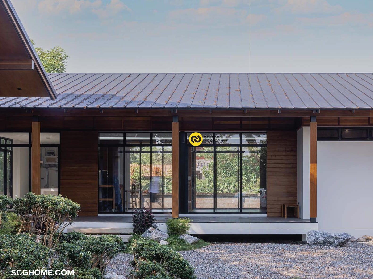 หลังคาเมทัลชีทให้ความรู้สึกบางเบา