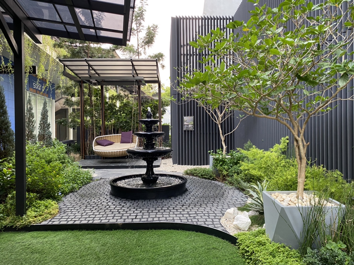 บริการออกแบบสวนและภูมิทัศน์รอบบ้าน