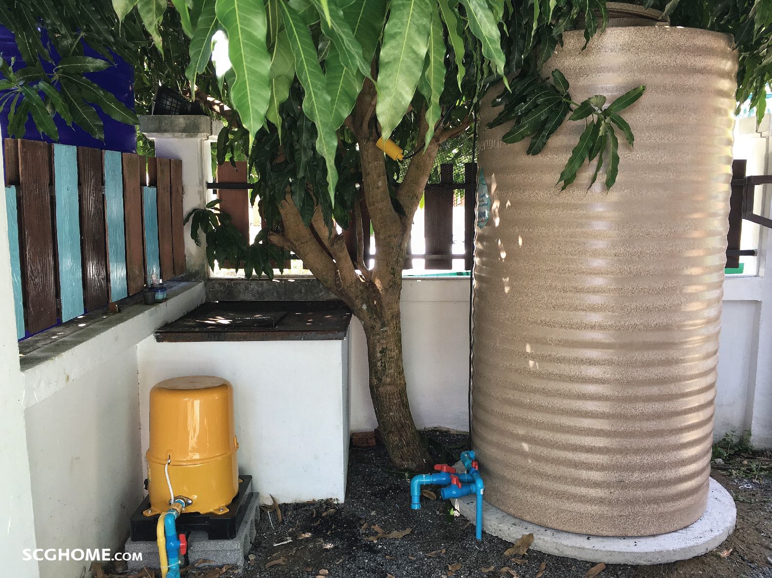 ถังเก็บน้ำแบบท่อใน