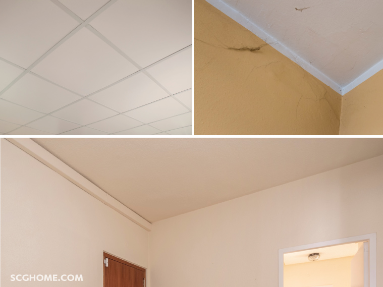 SingleImage ฝ้าเพดานเก่า