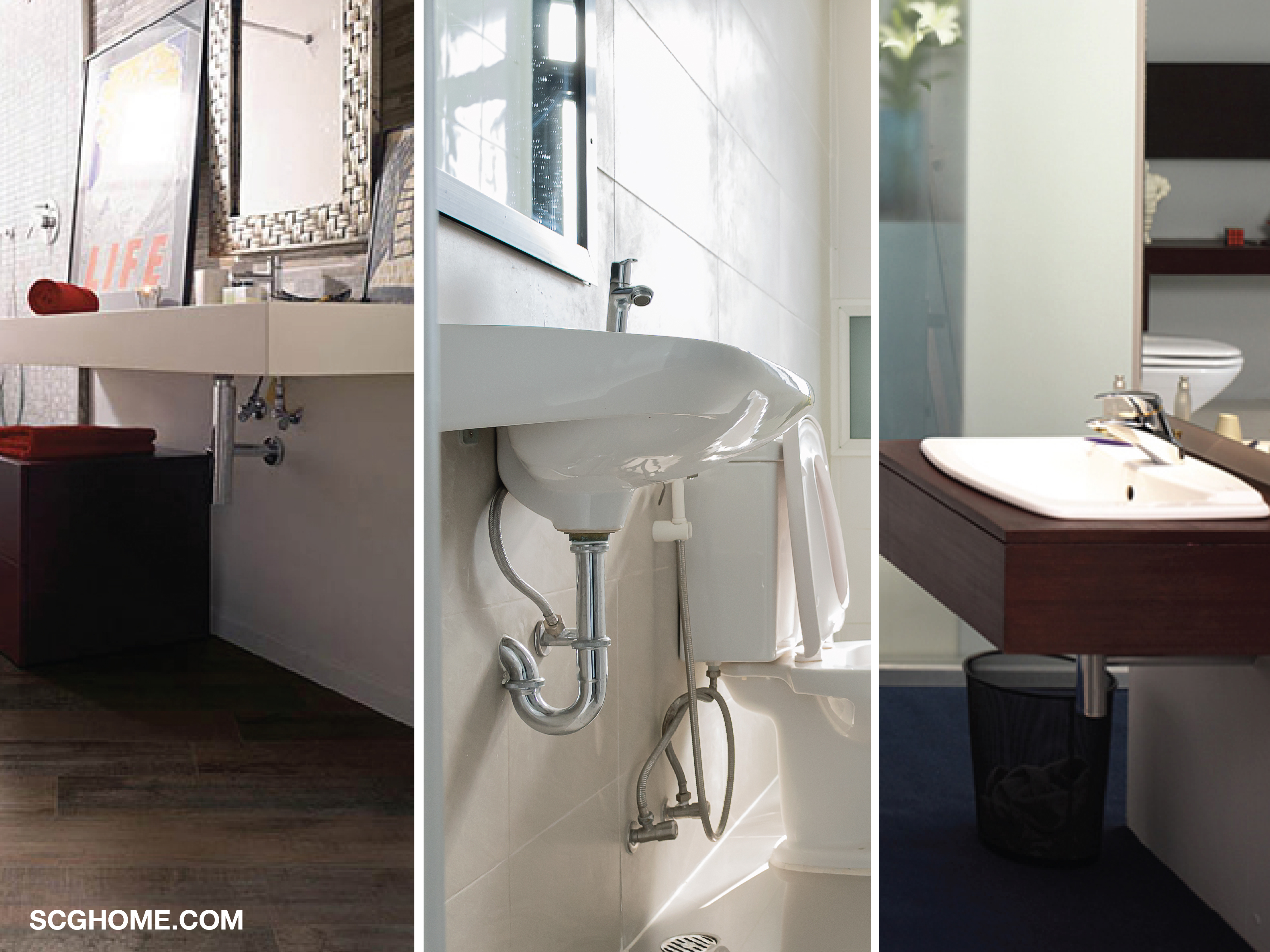 ท่อน้ำทิ้งอ่างล้างหน้า