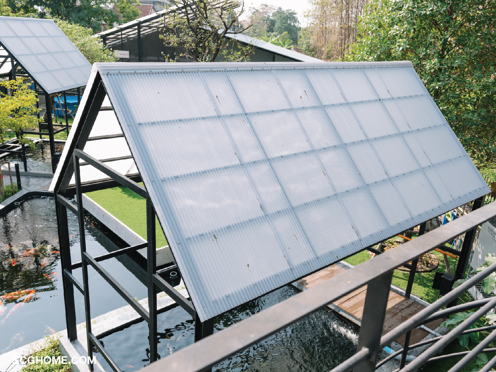 แผ่นโปร่งแสง เอสซีจี ลอนกันสาด รุ่นฮีทชิลด์