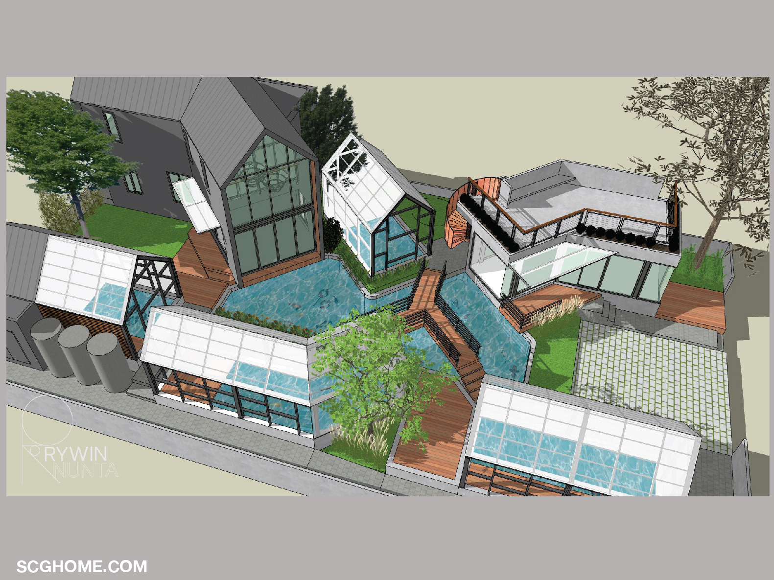 ภาพ 3 มิติโดยรวมของโครงการ