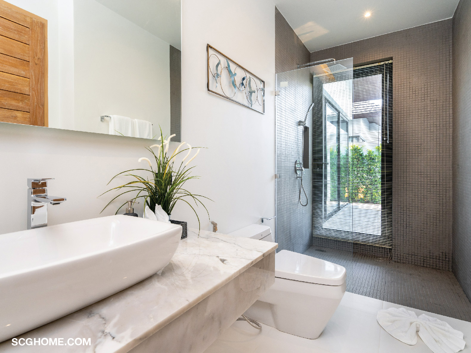 พื้นโซนแห้งสูงกว่าระดับพื้นโซนเปียก