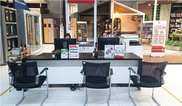 เอสซีจี โฮม บุญถาวร ช.โลหะกิจ (กระบี่) โซนบริการให้คำปรึกษา และออกแบบ 3 มิติ