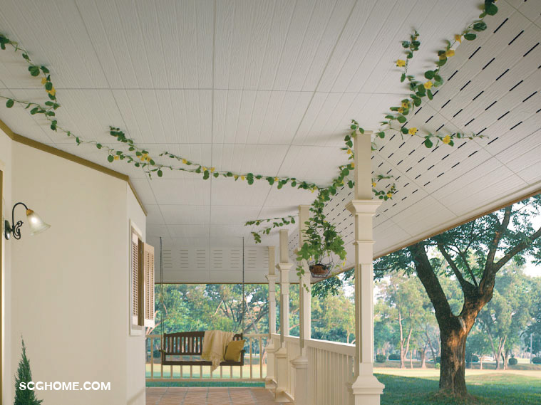 ฝ้าชายคาแบบผสมผสาน