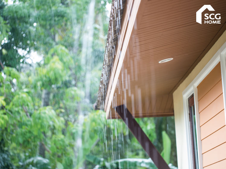 เตรียมบ้านรับหน้าฝน...ปรับปรุงบ้านอย่างไรให้ห่างไกลปัญหาบ้านหน้าฝน