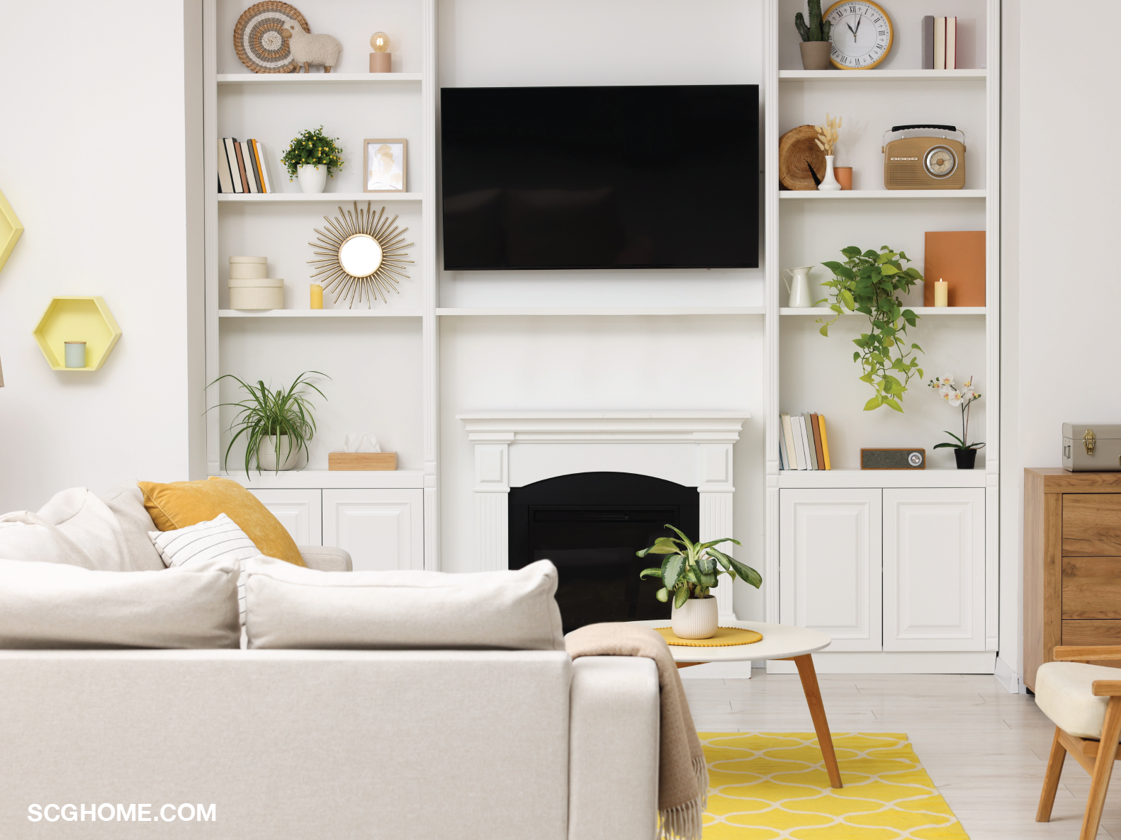 จัดเก็บของตกแต่ง