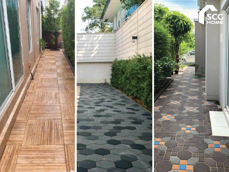 ไอเดียตกแต่งพื้นทางเดินแคบ-ยาวข้างบ้านอย่างไรให้สวยงามไม่น่าเบื่อ!