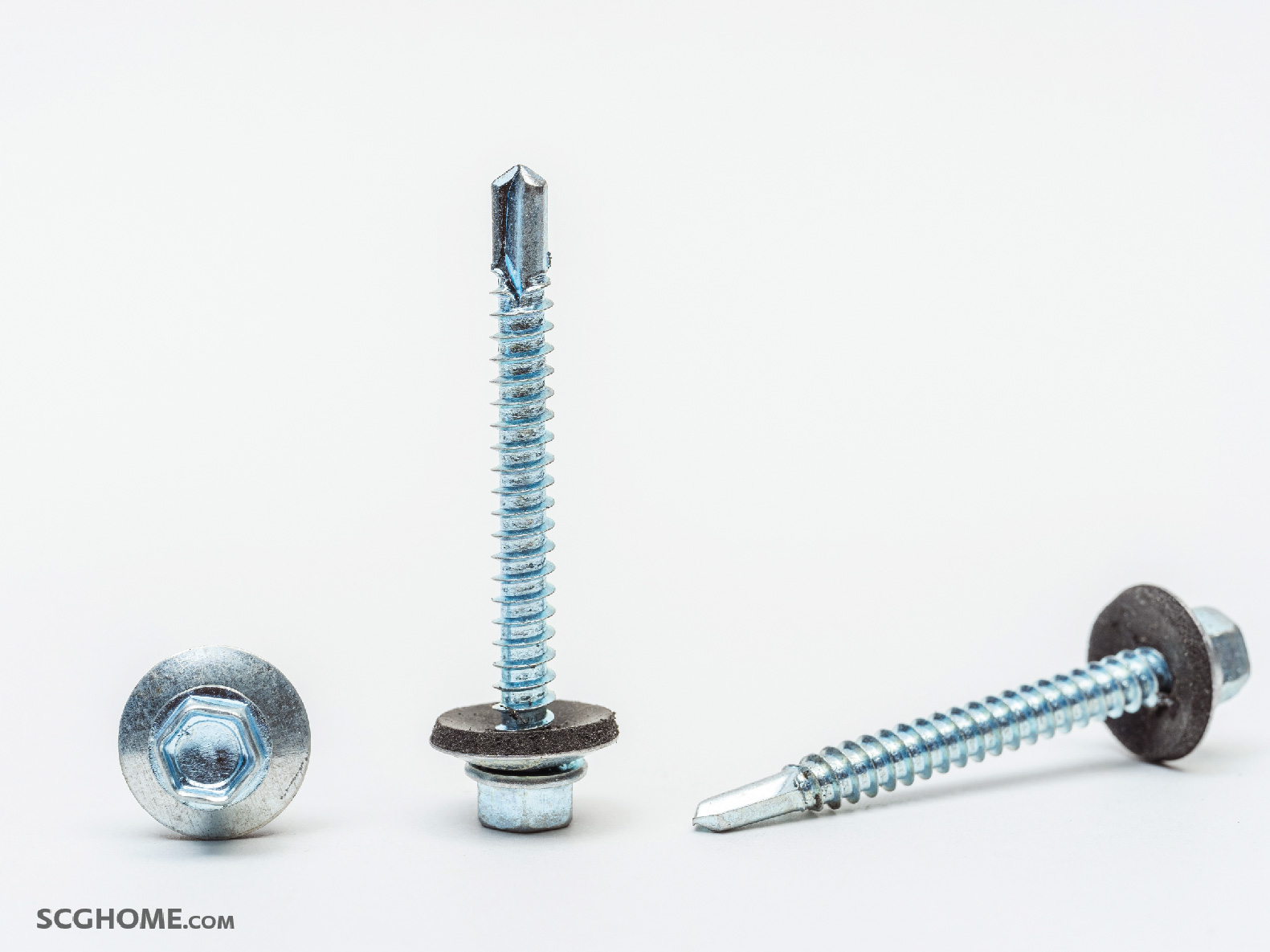 สกรูยึดหลังคาเมทัลชีทแบบปลายสว่าน