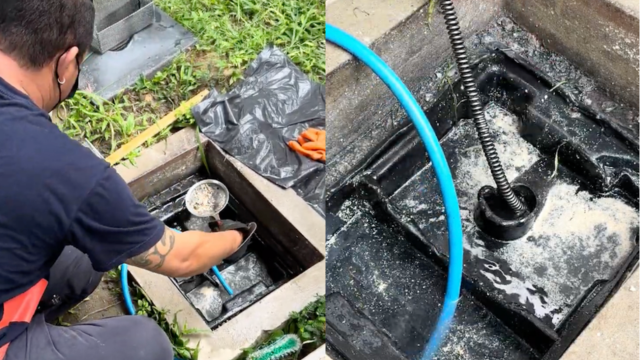 บริการล้างบ่อดักไขมัน