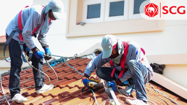 บริการซ่อมรั่วหลังคาเฉพาะจุด (ROOF REPAIR)​