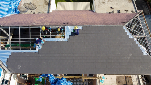 บริการตรวจสอบและซ่อมหลังคารั่วเฉพาะจุด-by-Q-Chang