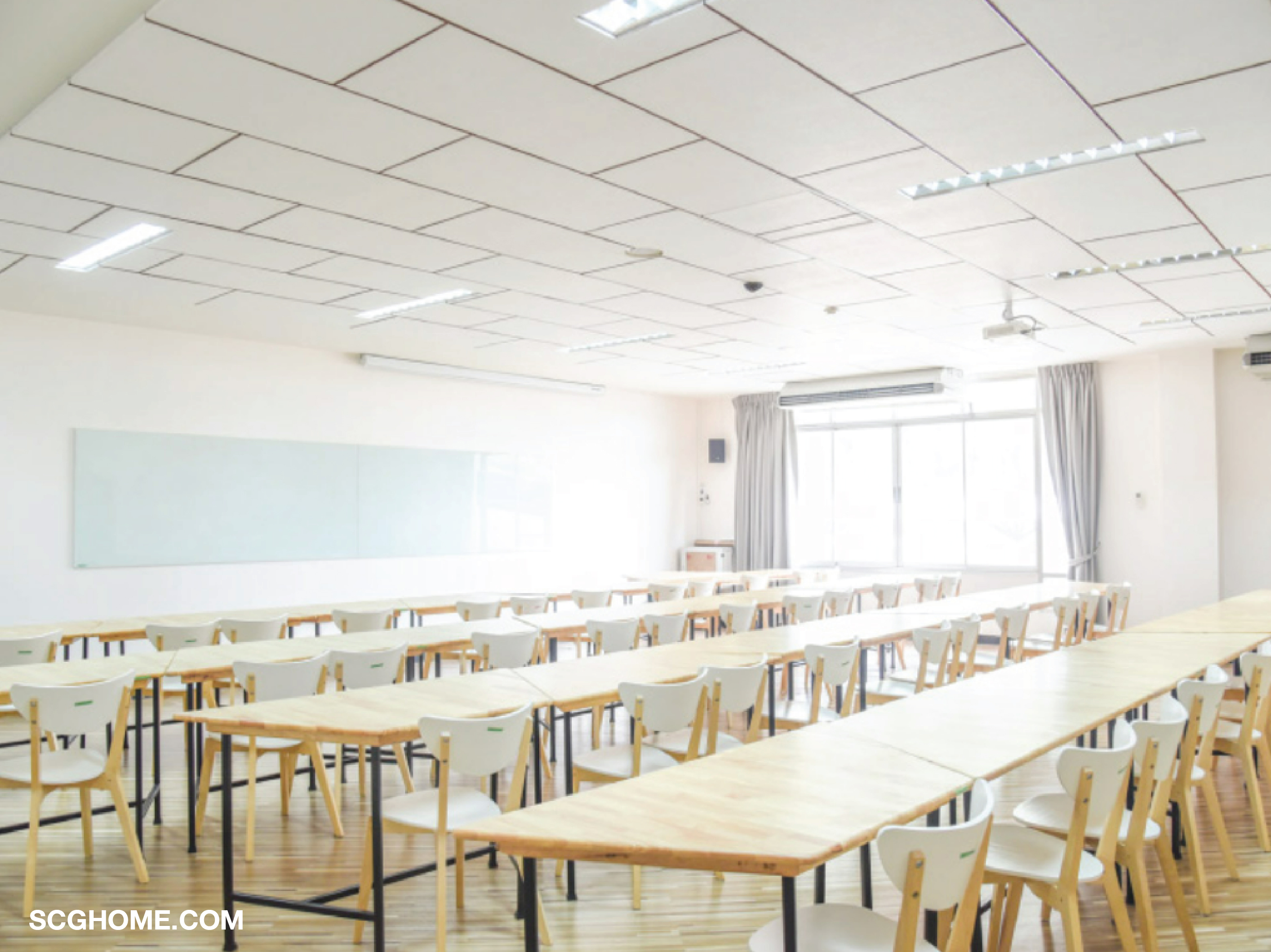 ติดตั้งฝ้าซับเสียง Cylence Wondery