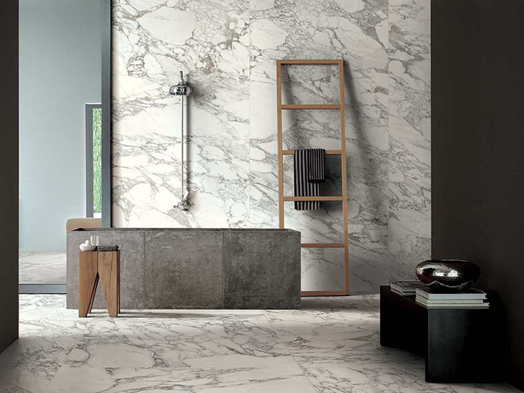 แต่งห้องน้ำเรียบหรูดูดีมีสไตล์ด้วยลวดลายหินธรรมชาติ